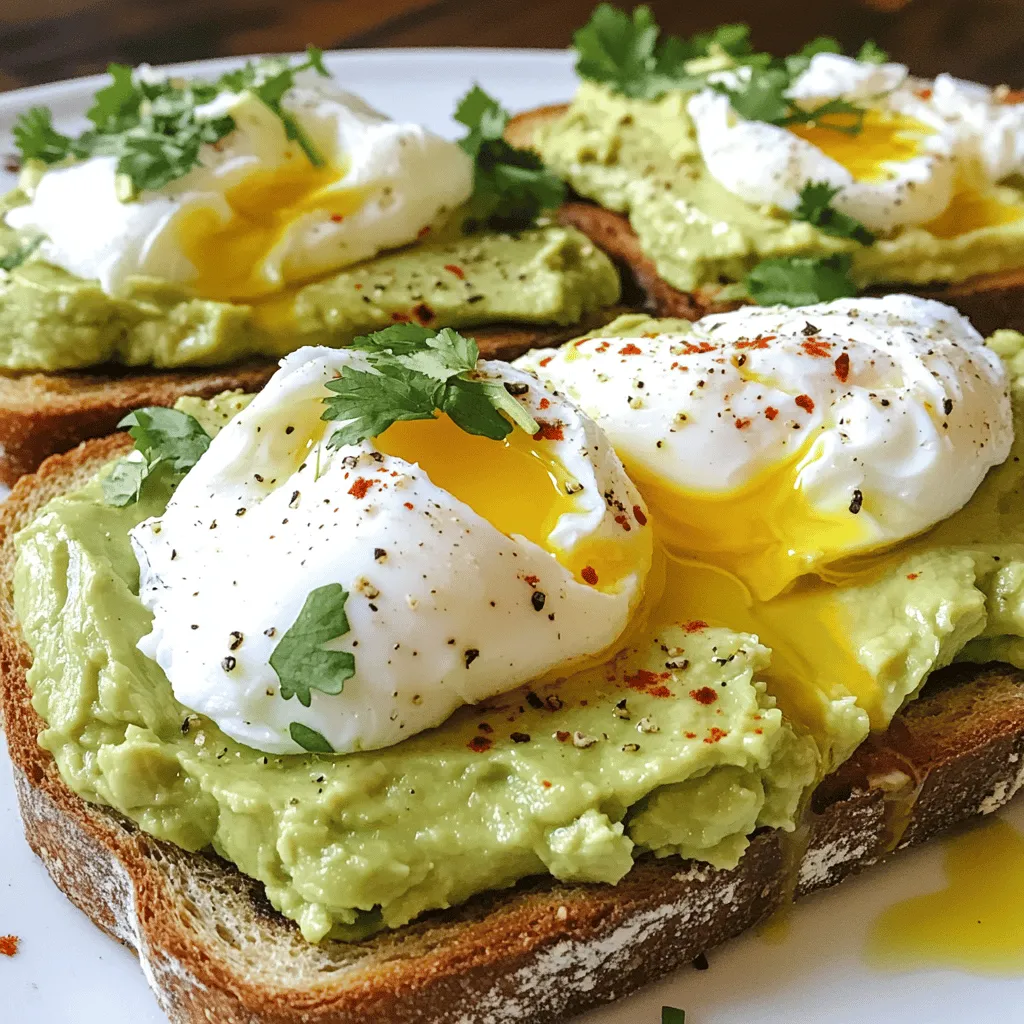 Irresistible Avocado Toast with Poached Egg Recipe