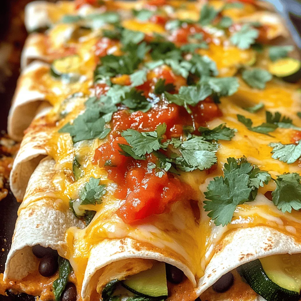 Easy Veggie Enchiladas Quick and Simple Recipe Guide