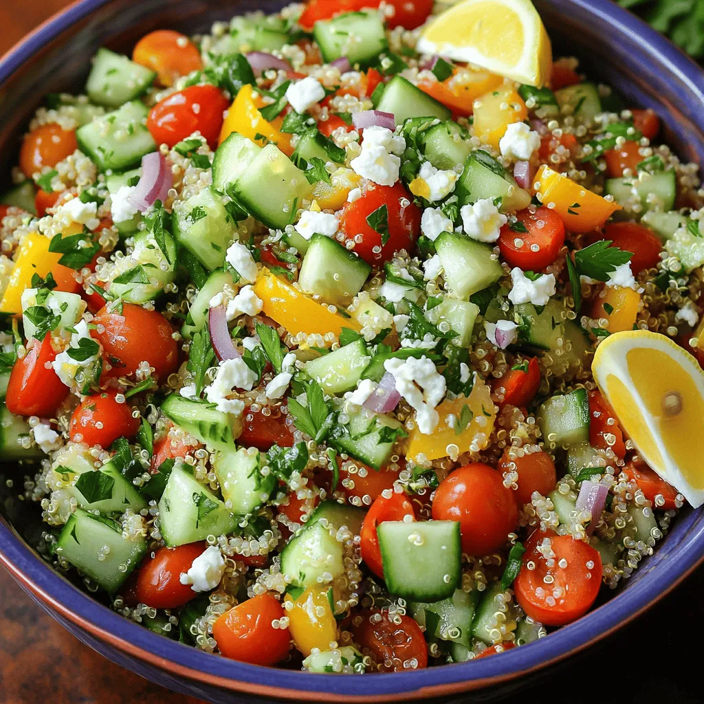 Lemon Herb Quinoa Salad Fresh and Flavorful Recipe