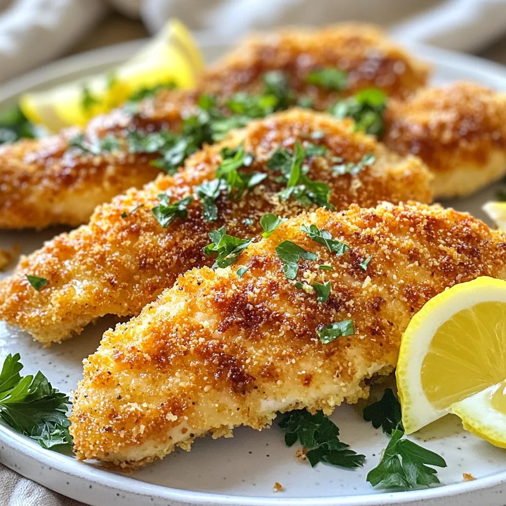 Parmesan Crusted Chicken Juicy and Flavorful Recipe