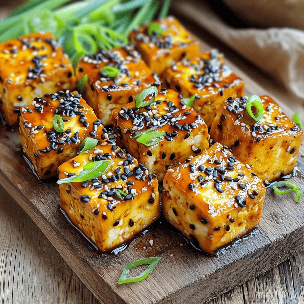 Oven Baked Teriyaki Tofu Quick and Tasty Recipe