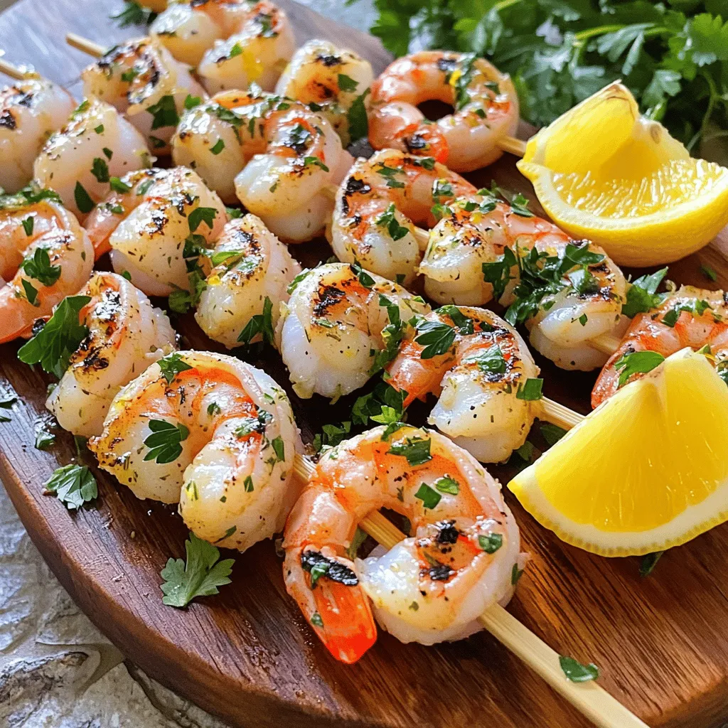 Grilled Lemon Herb Shrimp Flavorful Summer Delight