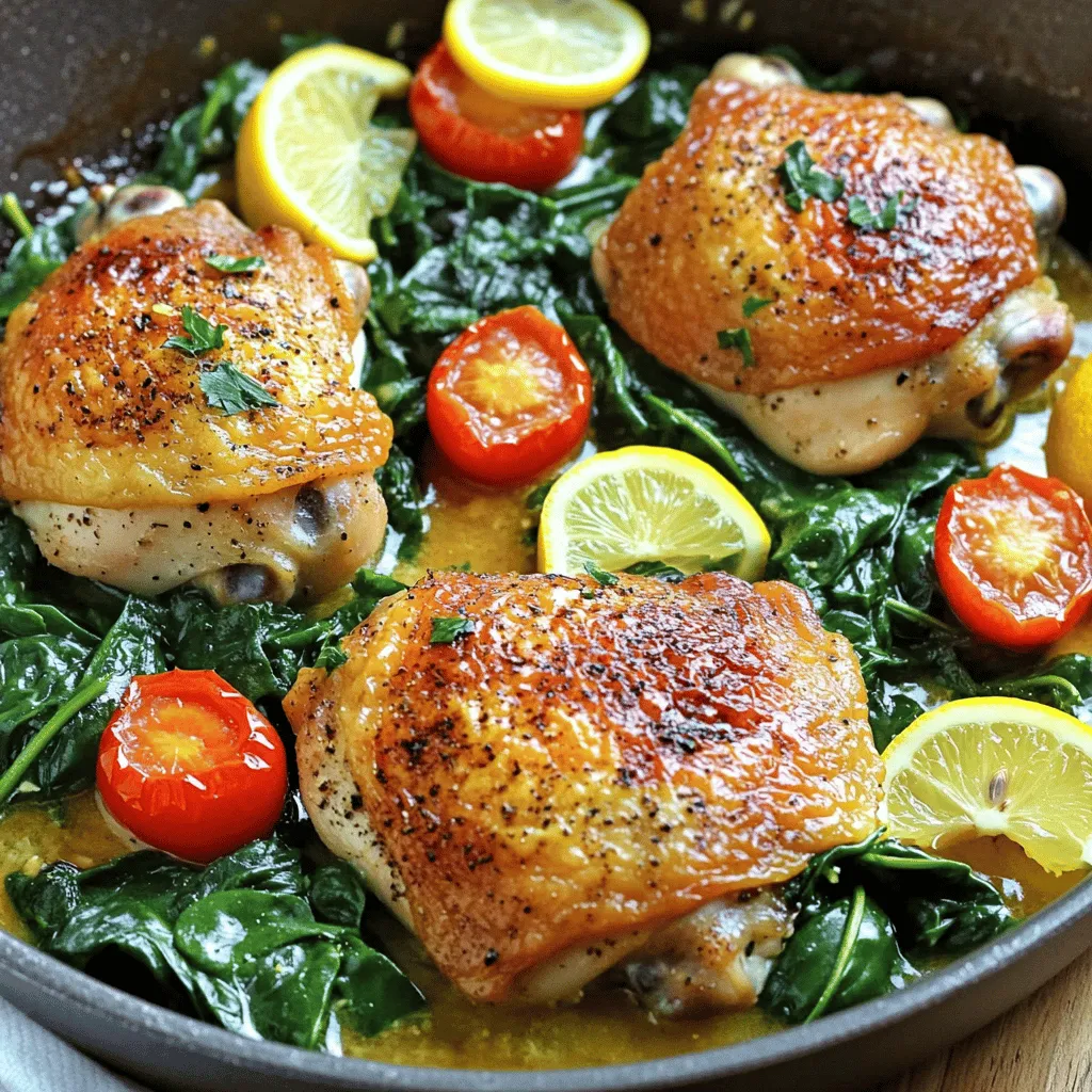 One-Pan Lemon Garlic Chicken Quick and Flavorful Meal