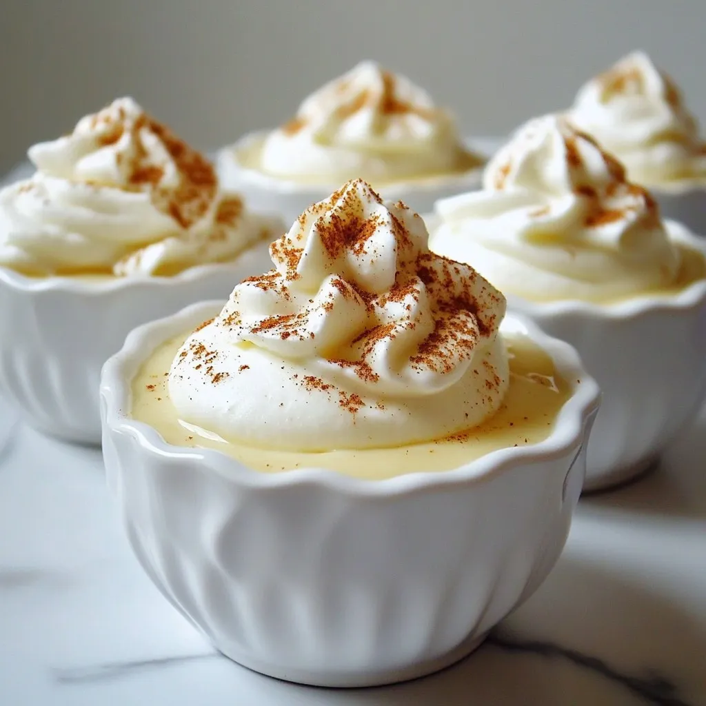 Eggnog Pudding Shots Creamy Holiday Delight