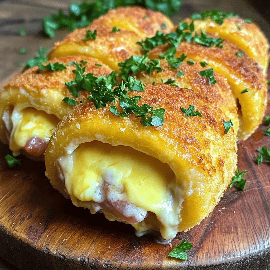 Crispy Creamy Chicken Cordon Bleu Flavorful Delight