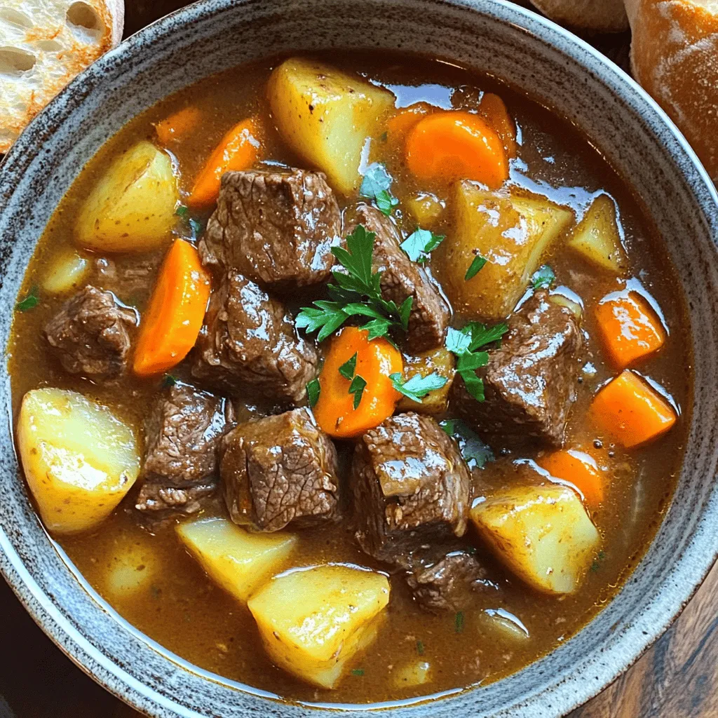 Instant Pot Beef Stew Hearty and Flavorful Meal
