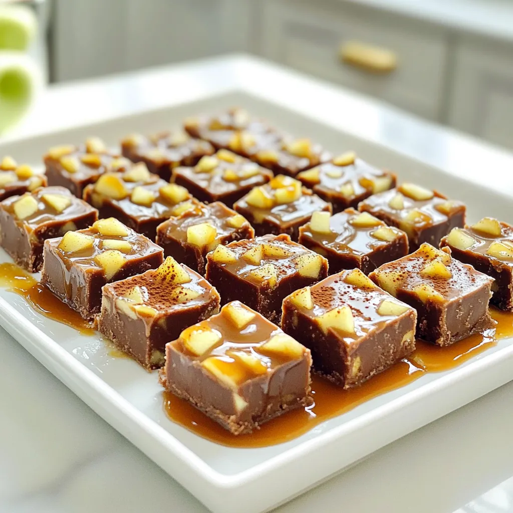 Caramel Apple Fudge Delightfully Sweet and Creamy Treat