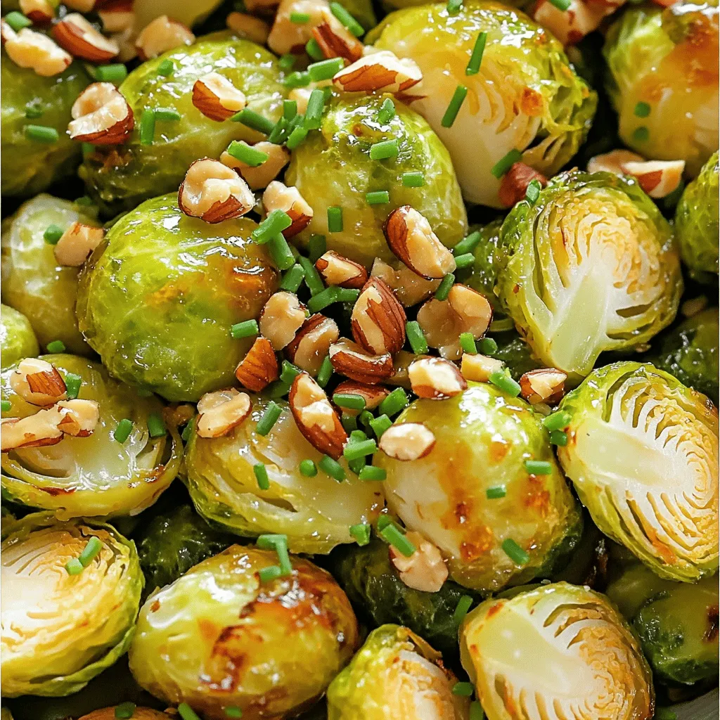 Maple Glazed Brussels Sprouts Tasty and Simple Dish