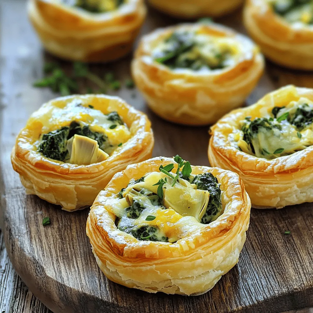 Savory Spinach Artichoke Dip Bites for Parties