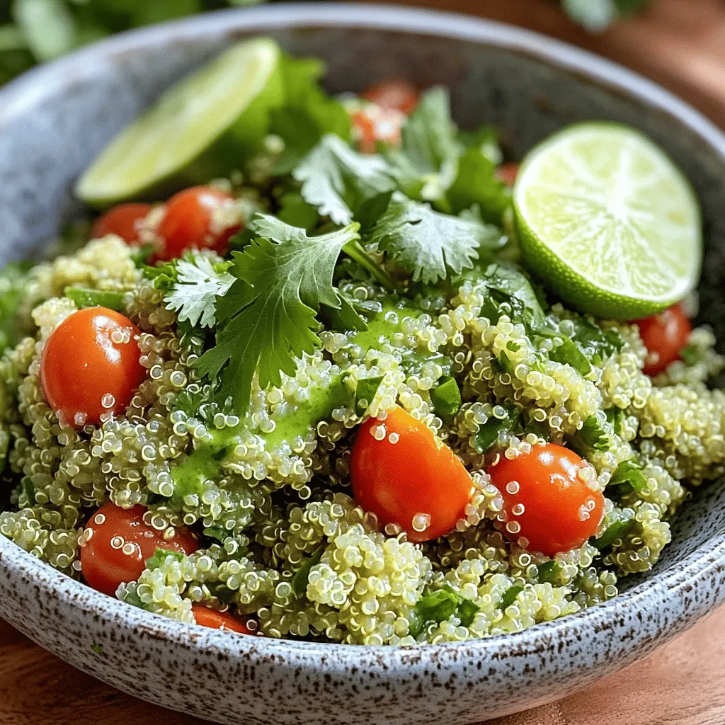 Cilantro Lime Quinoa Refreshing and Nutritious Recipe
