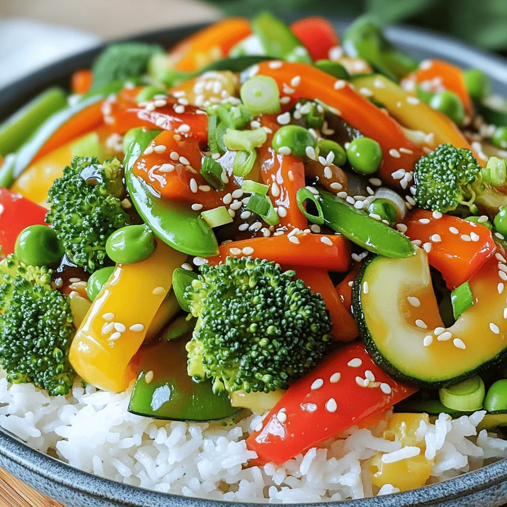 Teriyaki Vegetable Stir Fry Delightful and Colorful Meal