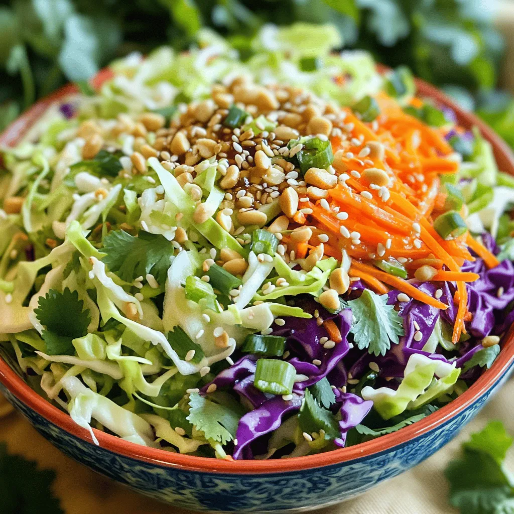 Crunchy Asian Slaw Fresh and Flavorful Side Dish