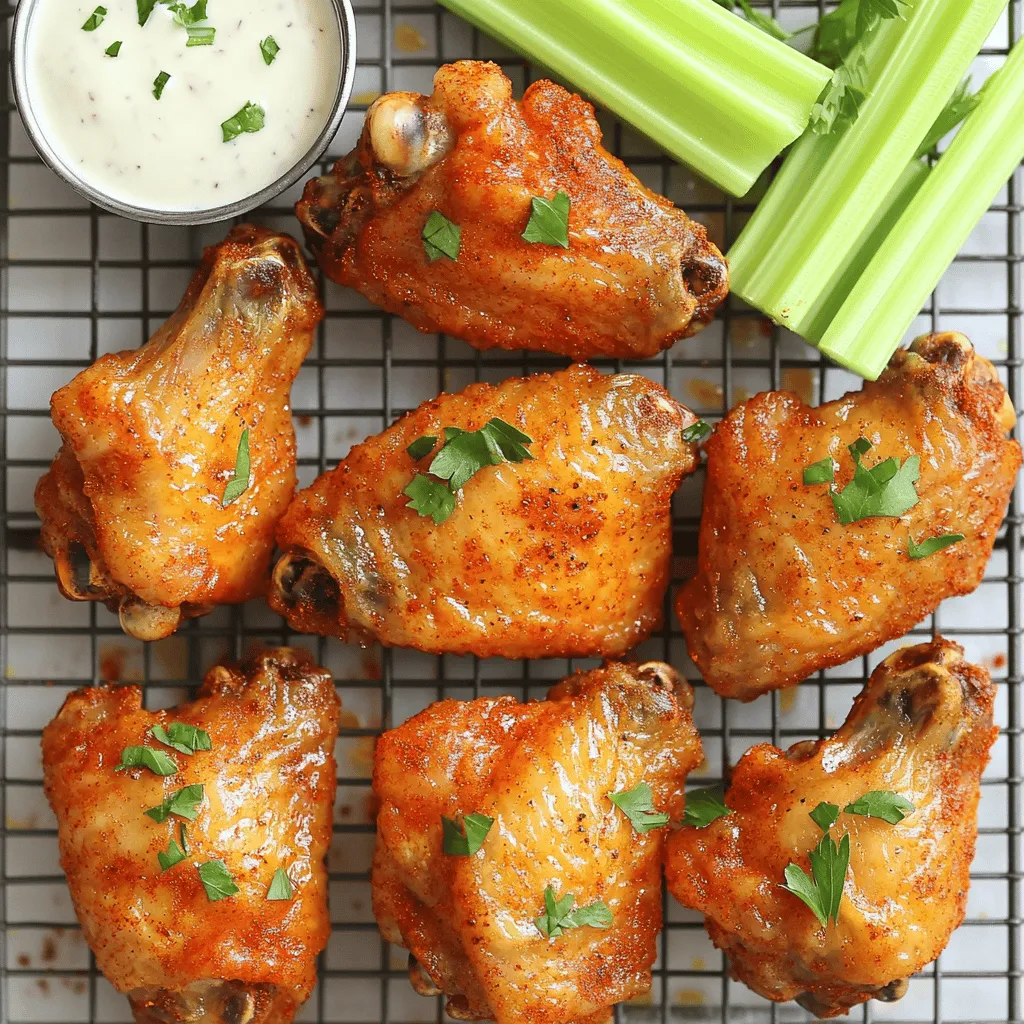 Crispy Baked Chicken Wings Flavorful and Easy Recipe