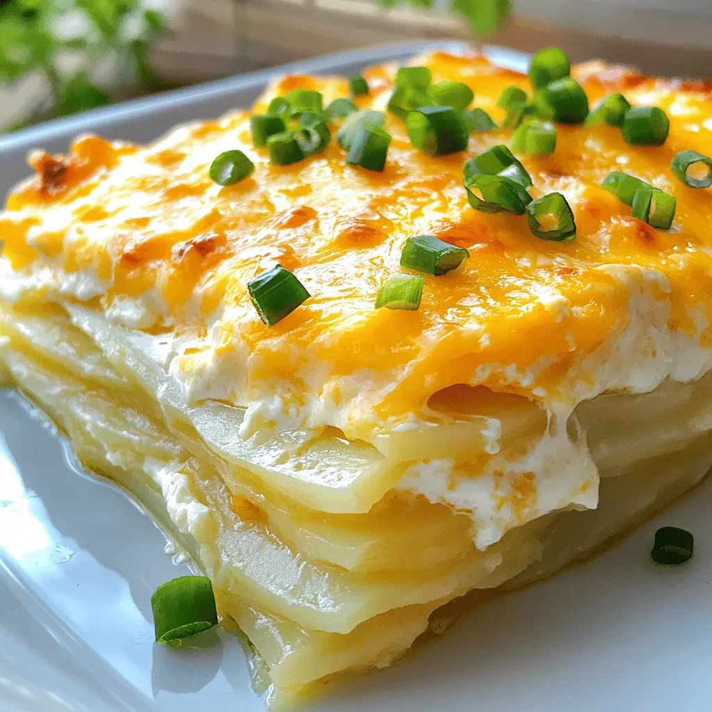 Cheesy Potato Casserole Comforting and Simple Recipe