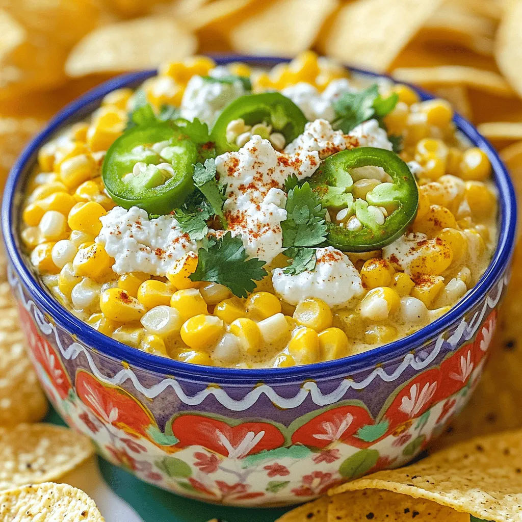 Slow Cooker Mexican Street Corn Dip Flavorful Delight