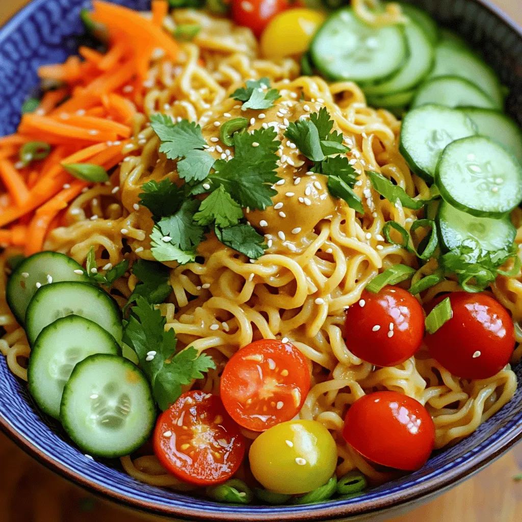 Spicy Thai Peanut Noodles Flavorful and Simple Recipe