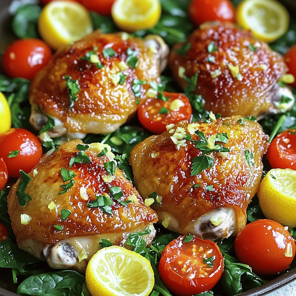 One-Pan Lemon Garlic Chicken Easy Family Meal