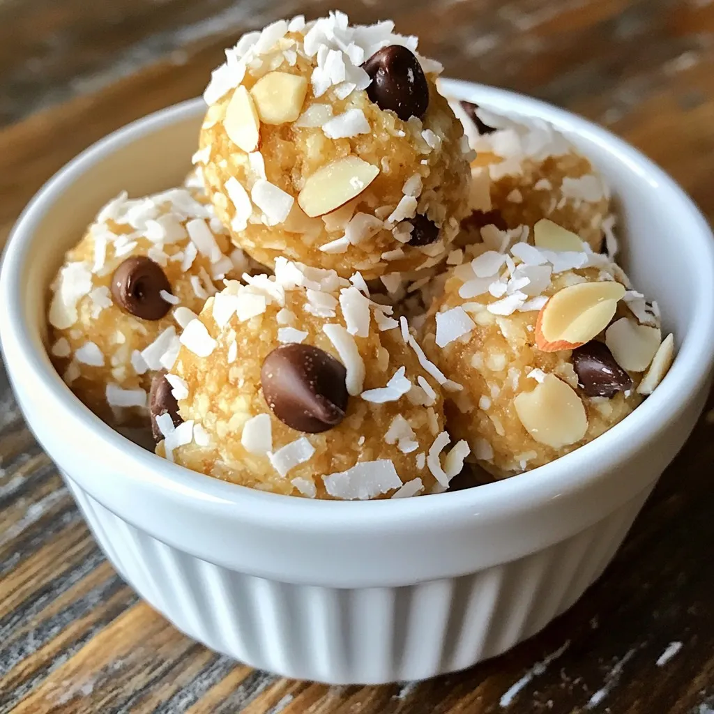 Almond Joy Energy Bites Simple and Tasty Snack
