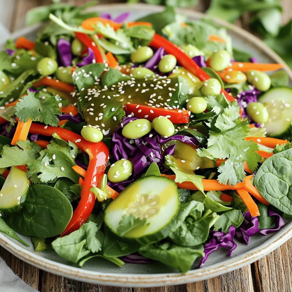 Asian Sesame Salad Fresh and Flavorful Creation