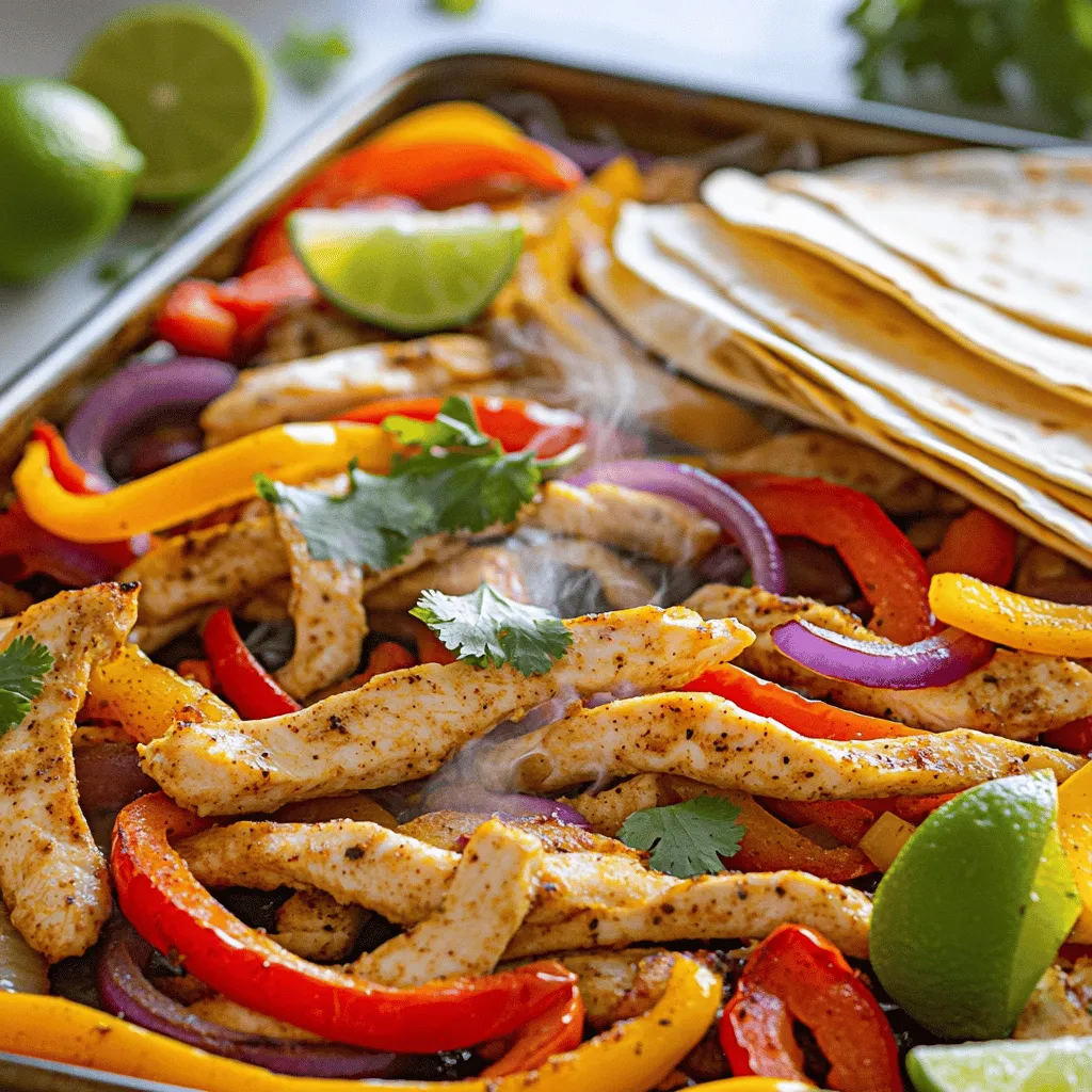 Sheet Pan Fajitas Packed with Flavorful Freshness