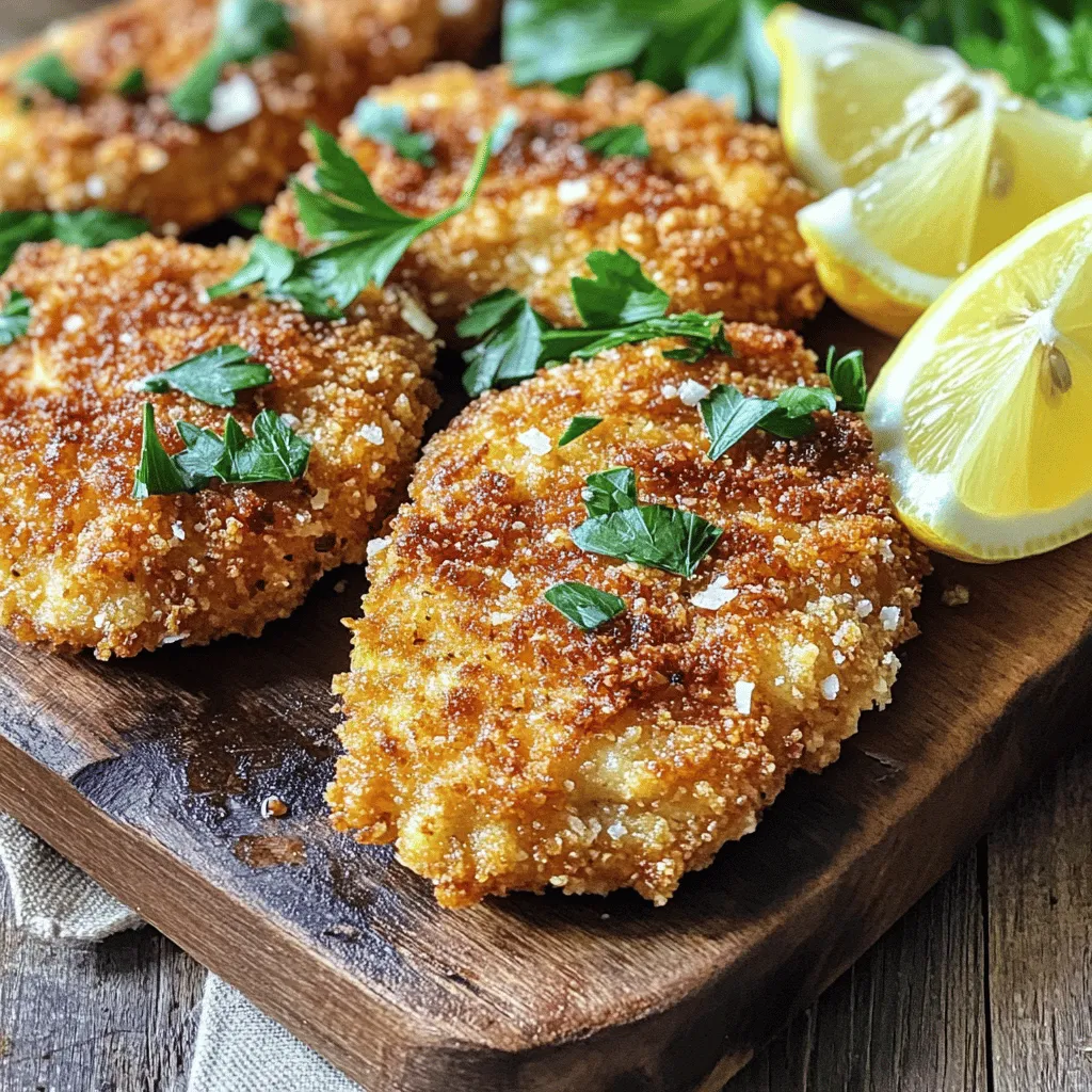 Crispy Parmesan Crusted Chicken Cutlets Recipe Now