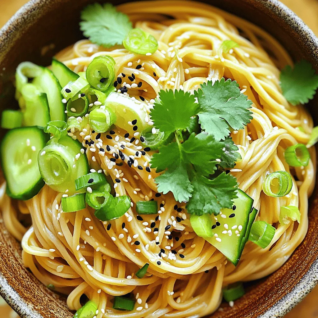 Savory Sesame Garlic Soba Noodles Easy Recipe Guide