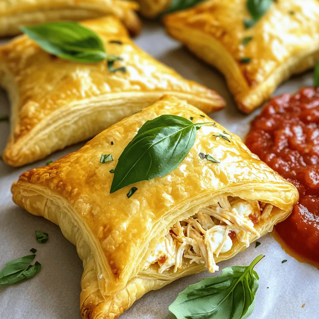 Savory Chicken Parmesan Pillows Easy and Flavorful Dish