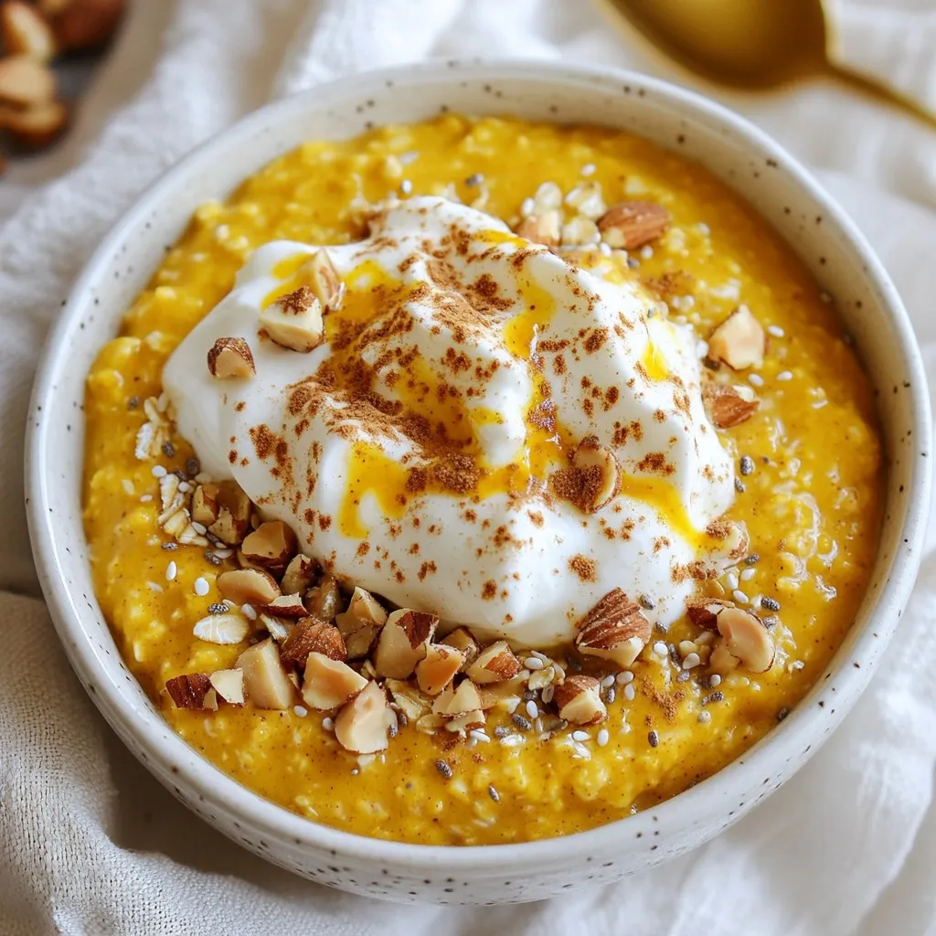 Pumpkin Spice Latte Overnight Oats Quick and Easy Recipe