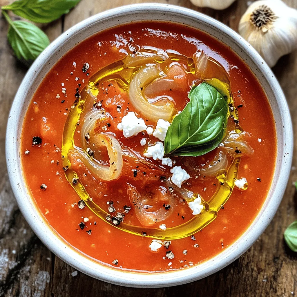 Roasted Tomato Basil Soup Flavorful and Simple Recipe