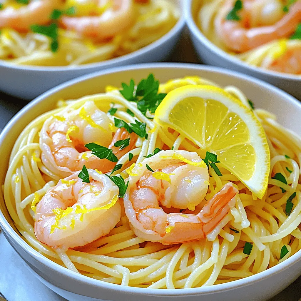 Lemon Garlic Shrimp Pasta Flavorful Weeknight Meal