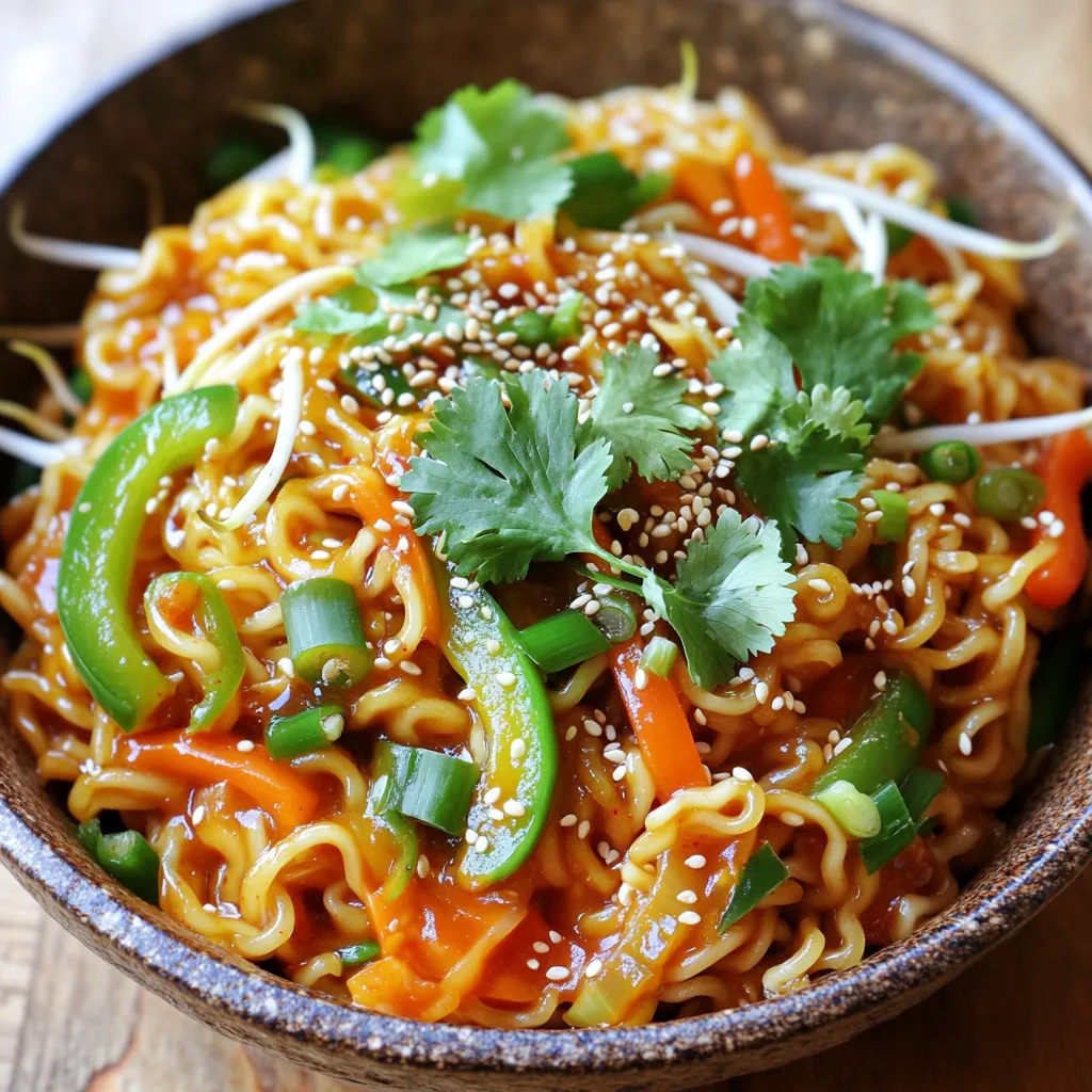 Minute Gochujang Noodle Stir-Fry Quick and Tasty Meal