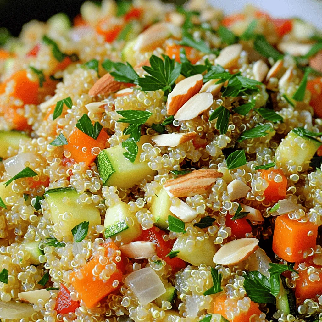 Quinoa Vegetable Pilaf Flavorful and Nutritious Dish