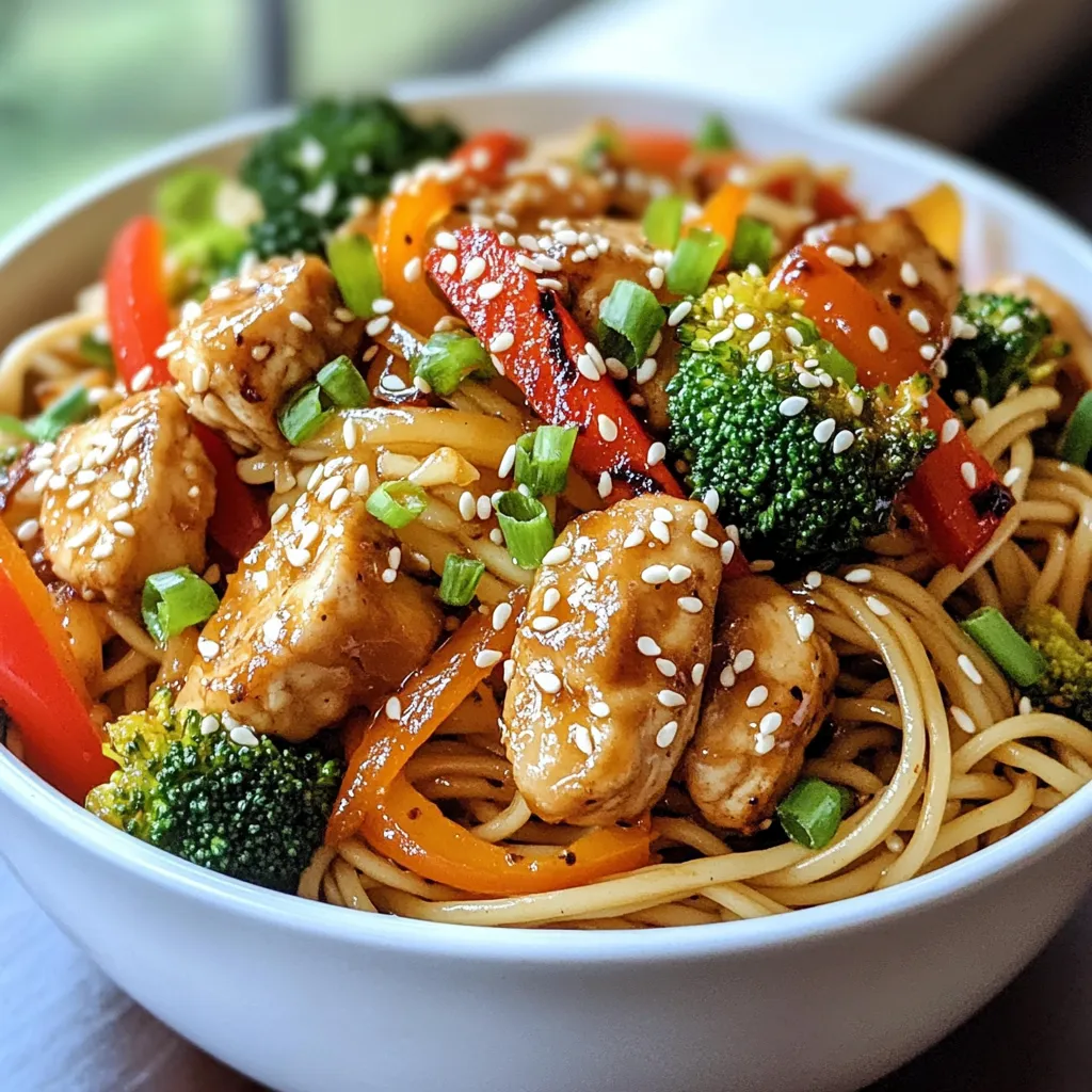Sesame Chicken Noodle Bowls Flavorful and Simple Meal