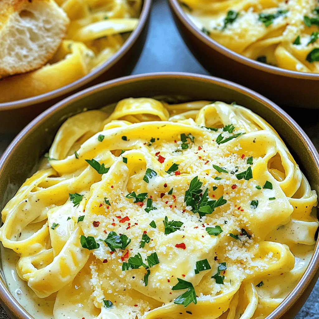 Creamy Garlic Parmesan Pasta Irresistible Delight