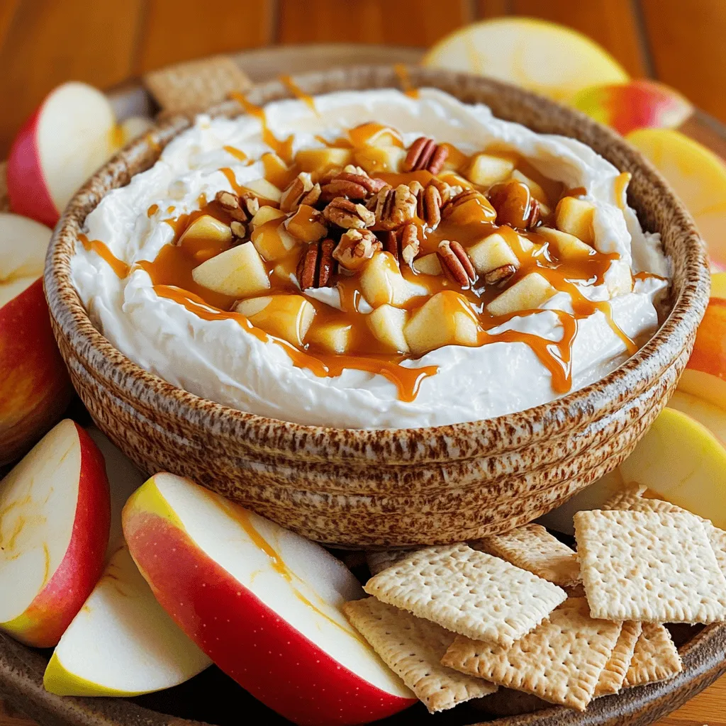 Caramel Apple Cheesecake Dip Irresistible Flavor Treat