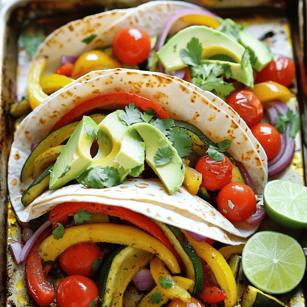 Irresistible Sheet Pan Veggie Fajitas Quick Recipe