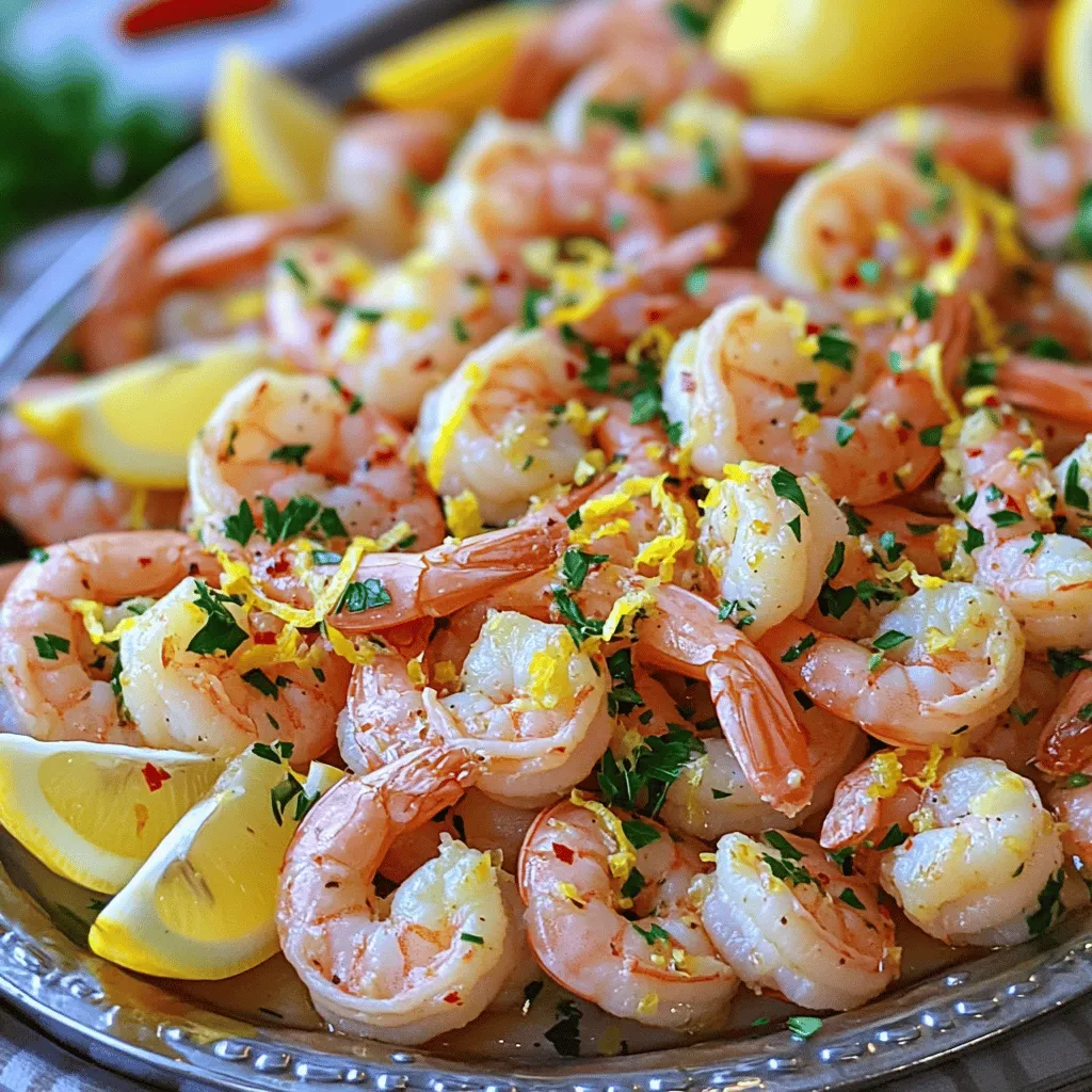Zesty Lemon Garlic Shrimp Flavorful and Simple Recipe