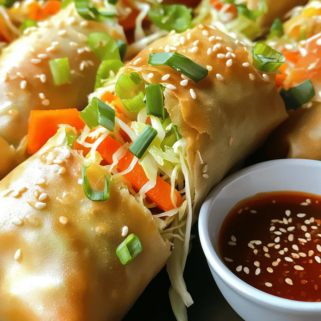 Air Fryer Veggie Spring Rolls Crispy and Flavorful Recipe