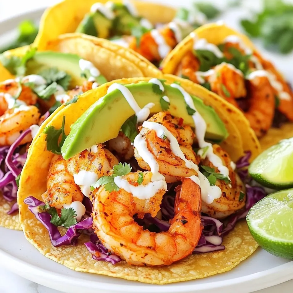 Spicy Cajun Shrimp Tacos Flavorful and Easy Meal