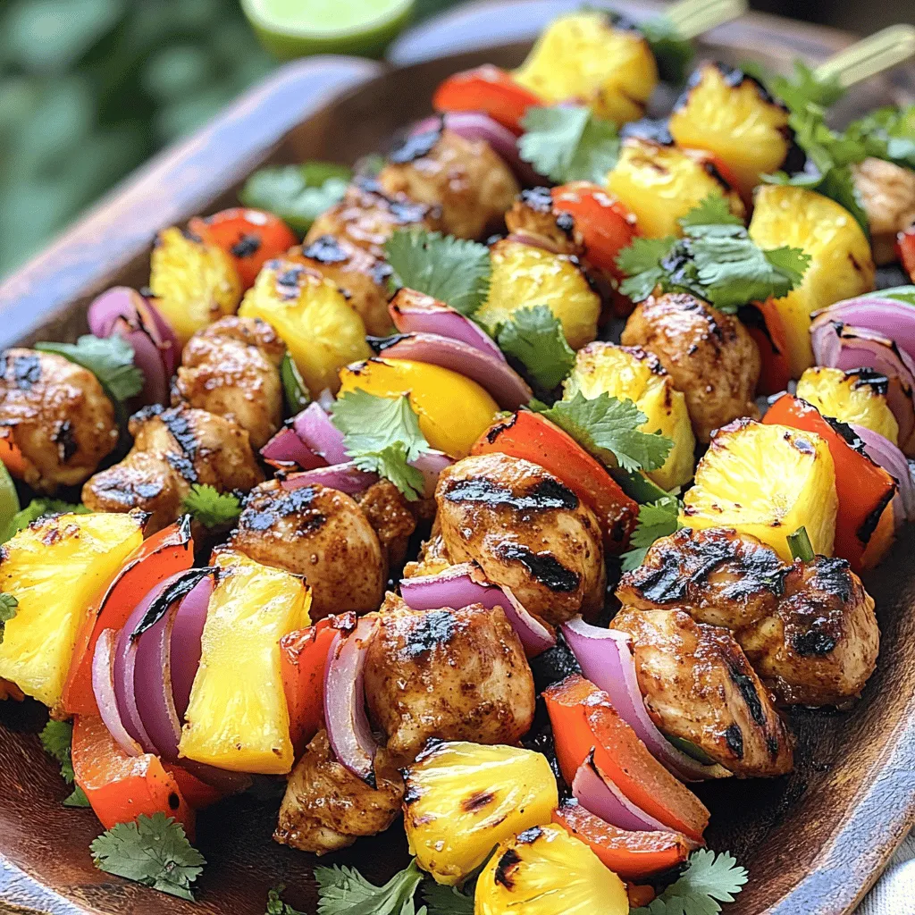 Caribbean Jerk Chicken Skewers Flavorful Grilling Guide