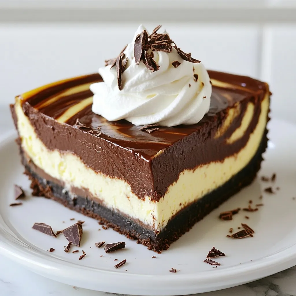 Chocolate Swirl Cheesecake Irresistible Dessert Recipe