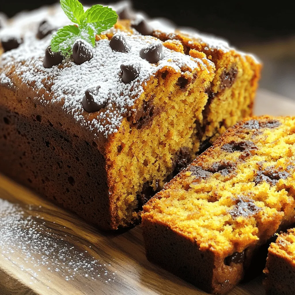 Delicious Chocolate Chip Pumpkin Bread Recipe to Try
