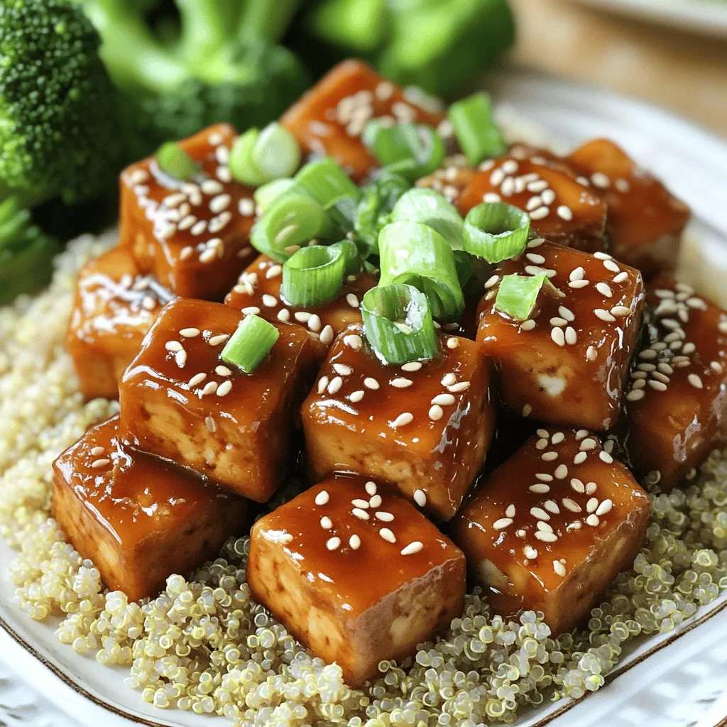 Sticky Sesame Tofu Better Than Takeout Delight