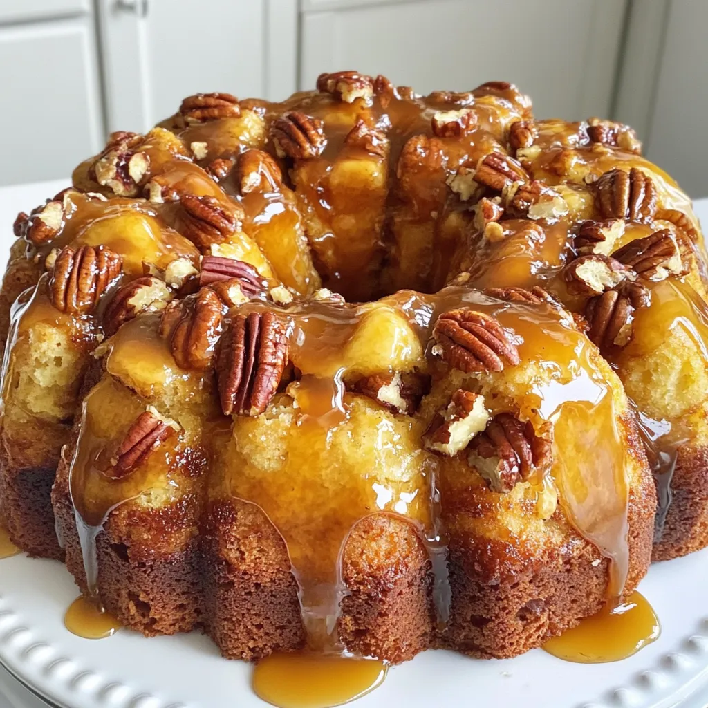 Caramel Pecan Monkey Bread Delightful and Easy Recipe