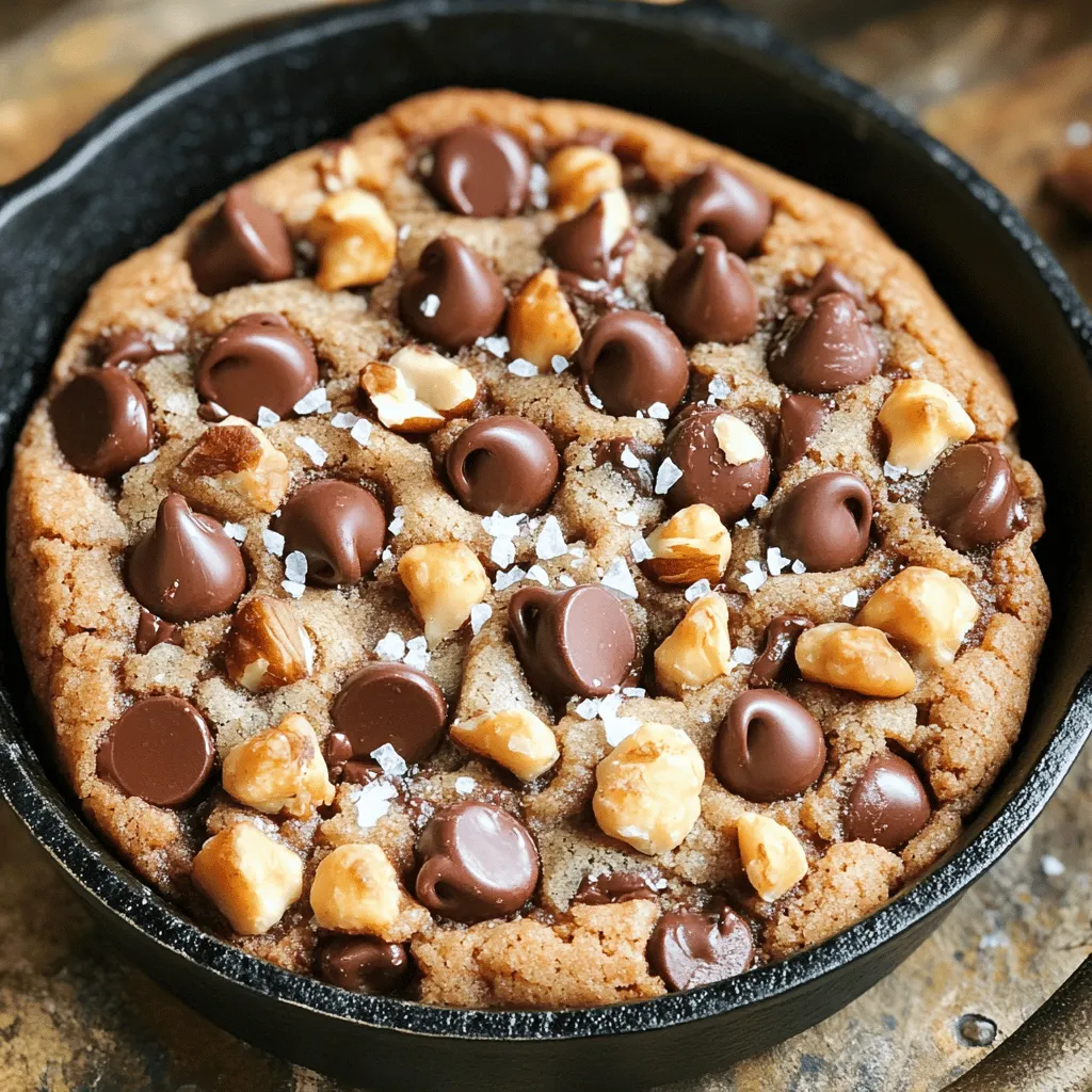 Chocolate Chip Cookie Skillet Irresistible Dessert Treat