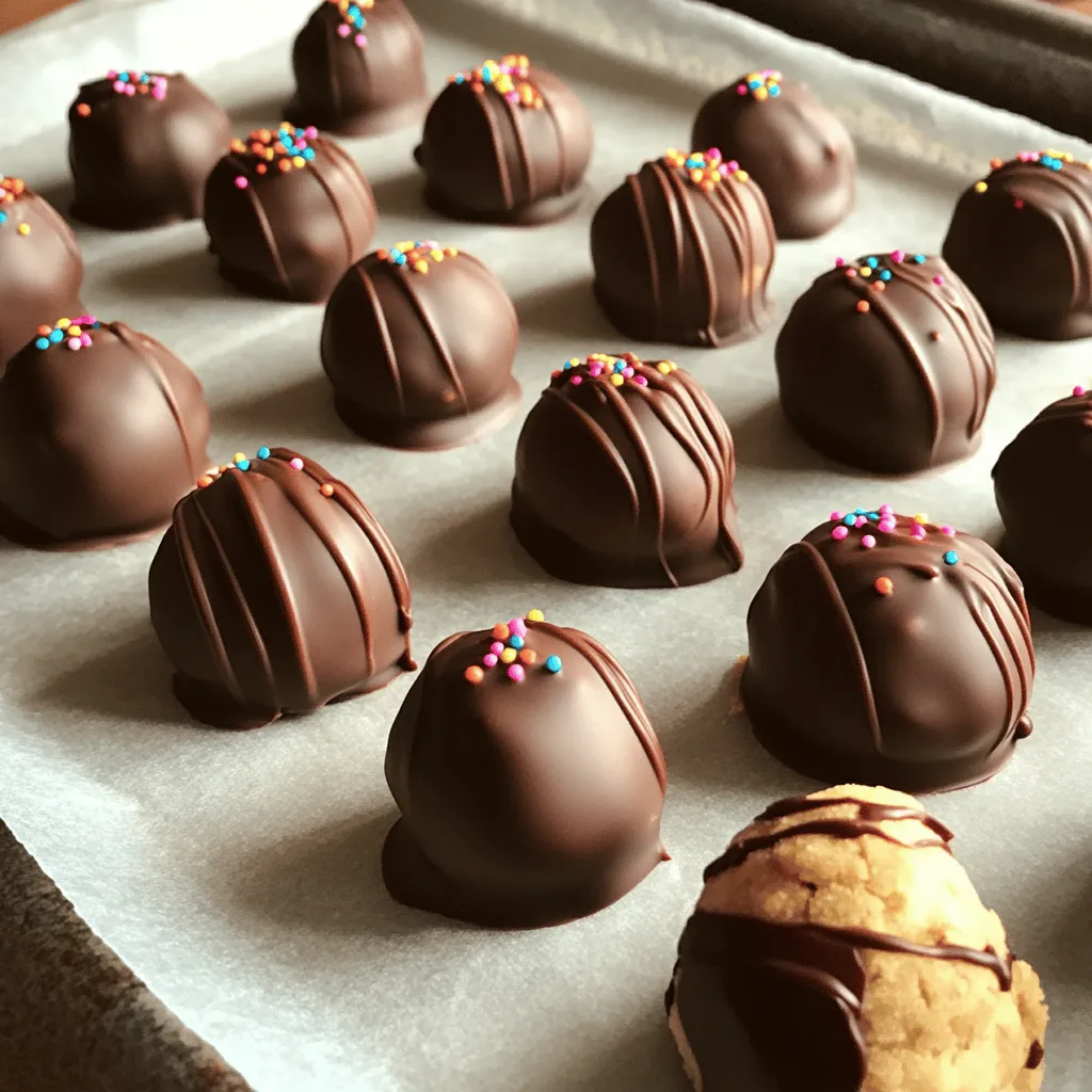Cookie Dough Truffles Irresistible No-Bake Treats