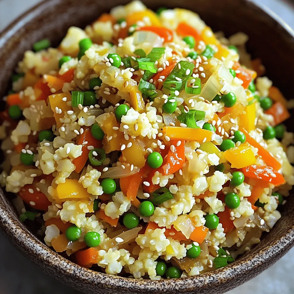 Cauliflower Rice Stir-Fry Flavorful and Quick Meal