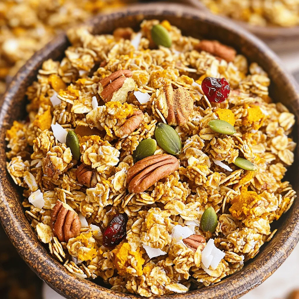 Maple Pecan Pumpkin Granola Tasty and Healthy Snack
