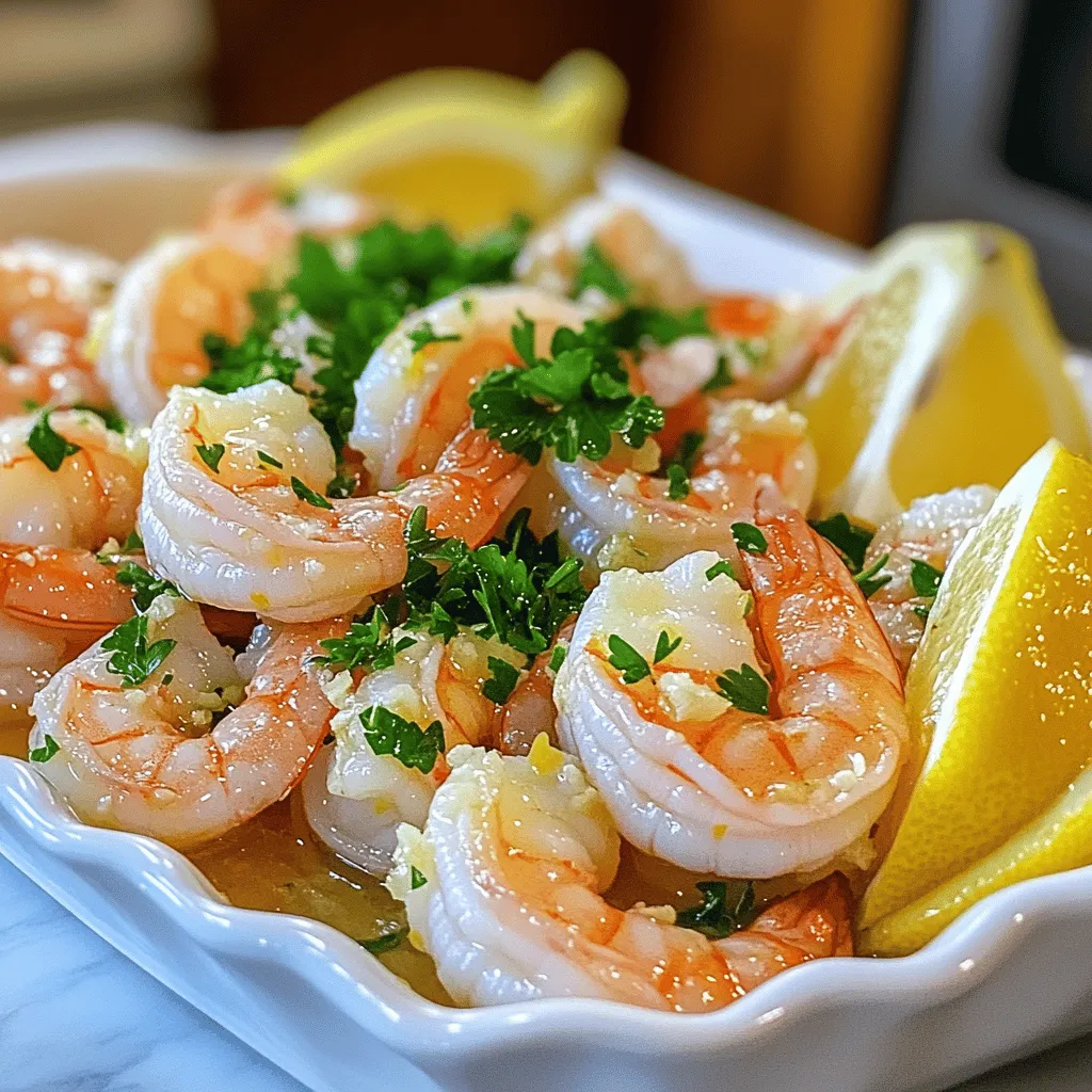 Zesty Lemon Garlic Shrimp Quick and Flavorful Meal