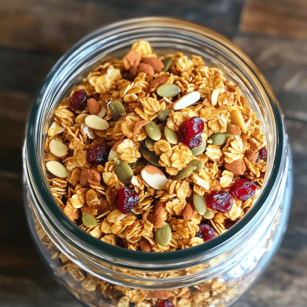 Slow Cooker Pumpkin Spice Granola Easy and Tasty Snack